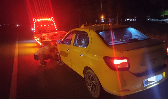 Urfa'da alkollü taksi sürücüsü affedilmedi