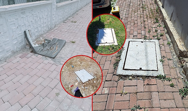 Urfa'da çalınan Telekom kapakları yenilendi 