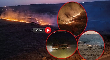 Urfa’da Gece Saatlerinde Çıkan Yangın, Sabaha Karşı Södürüldü!