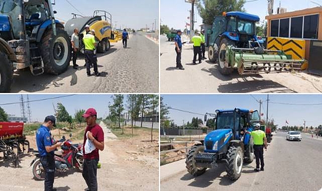 Urfa’da Motosiklet Ve Traktörlere Yönelik Denetim! 