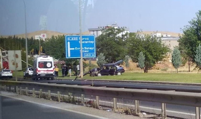 Urfa'da sabah saatlerinde kaza!