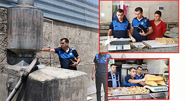 Haliliye’de Fırınlara Gramaj Ve Baca Denetimi