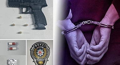 Haliliye’de Ruhsatsız Tabanca Ve Uyuşturucu Madde İle Yakalandı!