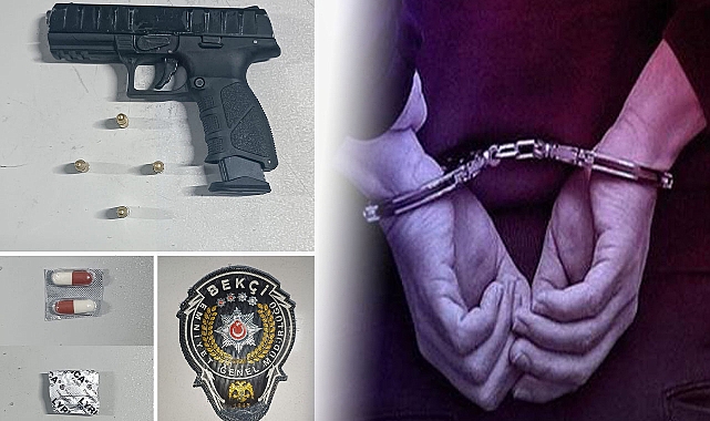 Haliliye’de Ruhsatsız Tabanca Ve Uyuşturucu Madde İle Yakalandı!