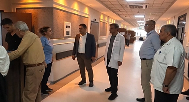 Sağlık Müdürü Balıklıgöl Devlet Hastanesinde İncelemelerde Bulundu