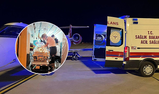 Şanlıurfa’da Ambulans Uçak Meryem Bebek İçin Havalandı!