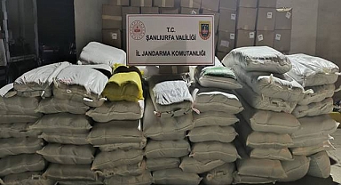 Şanlıurfa’da Çuvallar İçerisinde Tonlarca Ele Geçirildi! 