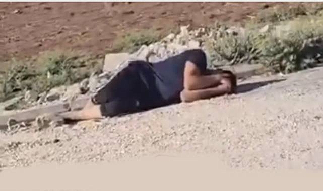 Şanlıurfa’da Dehşete Düşüren Olay! Madde Kullandı, Caddede Sızdı