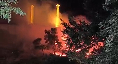 Şanlıurfa Kalesinde Yangın! 