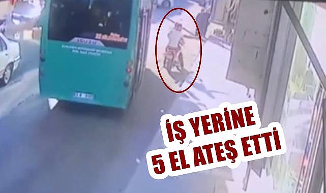 Şehir Magandaları Dükkana 5 El Ateş Etti