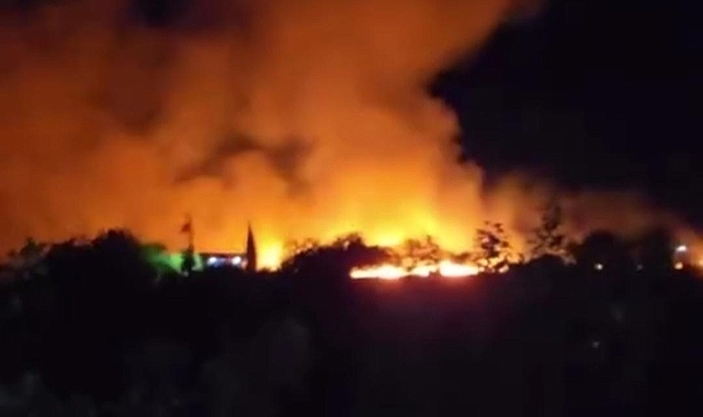 Siverek'te Korkutan Yangın! Mahallede Panik Yaşandı