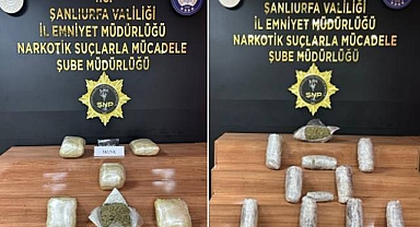 Urfa'da Yüklü Miktarda Uyuşturucu Ele Geçirildi! 2 Gözaltı