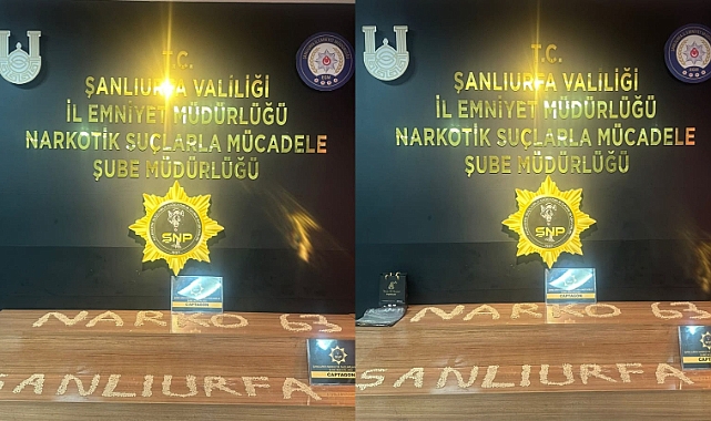 Urfa'da Zehir Operasyonu! 6 Bin Adet Hap Ele Geçirildi