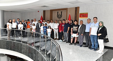 Vali Şıldak LGS Birincilerini Misafir Etti