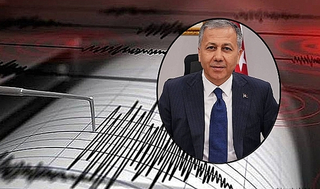 Bakan Yerlikaya’dan 4.4 Büyüklüğündeki Depreme İlişkin Açıklama!
