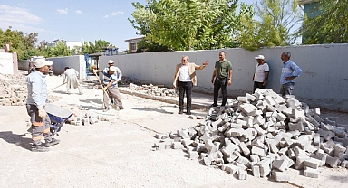 Eş Başkan Paydaş Yol Yenileme Çalışmalarını Yerinde İnceledi