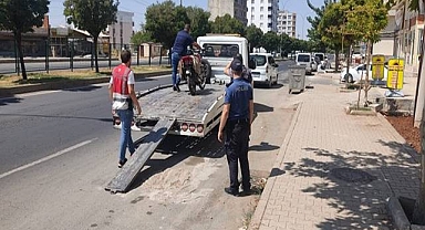 Hilvan’da 9 Yıl Önce Çalınan Motosiklet Bulundu! 