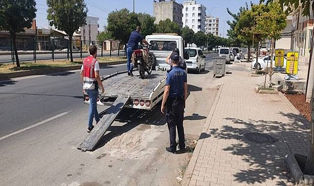 Hilvan’da 9 Yıl Önce Çalınan Motosiklet Bulundu! 