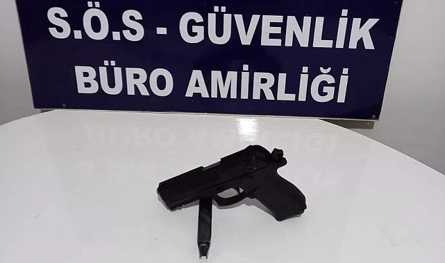 Hilvan'da Ruhsatsız Tabanca Ele Geçirildi!