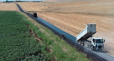 Hilvan Kırsalında Asfalt Çalışması Tamamlandı