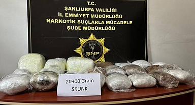 Şanlıurfa’da Kilolarca Uyuşturucu Ele Geçirildi! 3 Gözaltı 