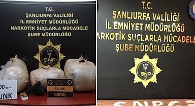 Şanlıurfa’da Kilolarca Uyuşturucu Ele Geçirildi! 5 Gözaltı 