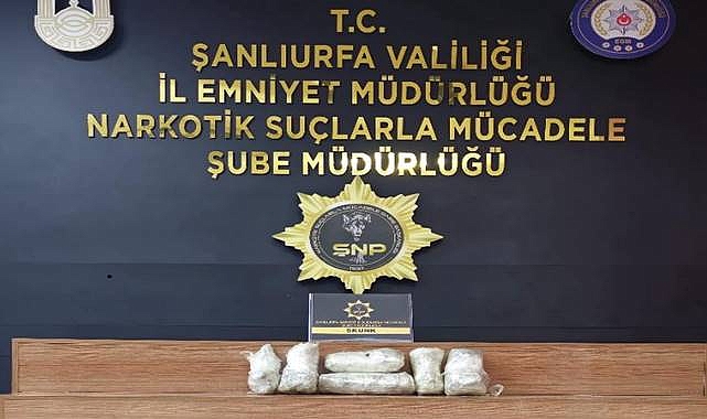 Şanlıurfa’da Kilolarca Uyuşturucu Ele Geçirildi! 6 Gözaltı 