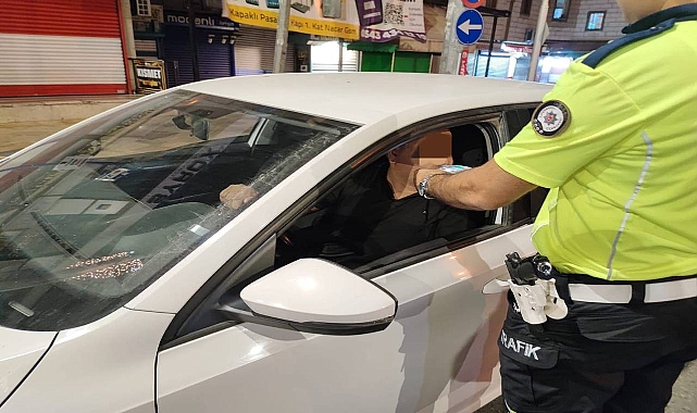 Urfa’da Alkollü Sürücülere Yönelik Denetimler Devam Ediyor!