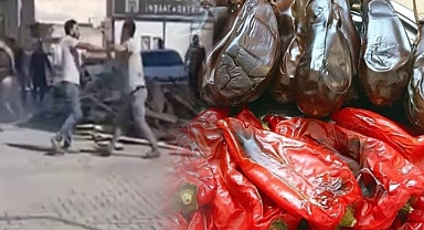 Urfa’da Fırına Verdiği Biber Ve Patlıcanı Kaybolan Şahıs, Olay Çıkardı!