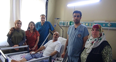 Urfa'da İlk Kez Uygulandı!  62 Yaşındaki Hasta Sağlığına Kavuştu