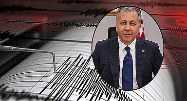Bakan Yerlikaya’dan 5.0 Büyüklüğündeki Deprem İle İlgili Açıklama! 