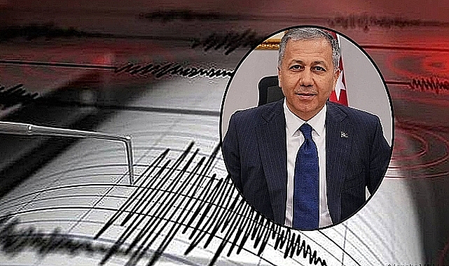 Bakan Yerlikaya’dan 5.0 Büyüklüğündeki Deprem İle İlgili Açıklama! 