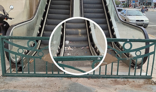 Urfa'da Yürüyemeyen Merdiven Tepki Topluyor !