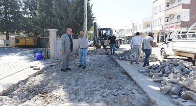 Eş Başkan Paydaş 2 No’lu Sağlık Merkezi Çevresini Yeniliyor