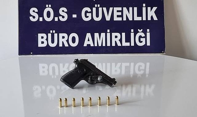 Hilvan’da Ruhsatsız Tabanca Ele Geçirildi!