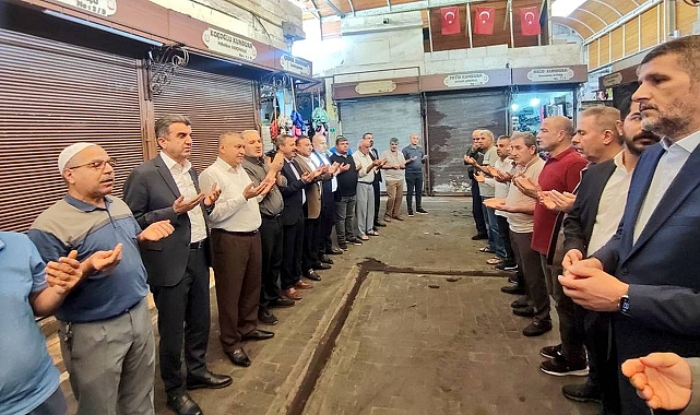 İl Başkanı Günbegi Esnaflarla Ahilik Duasına Katıldı