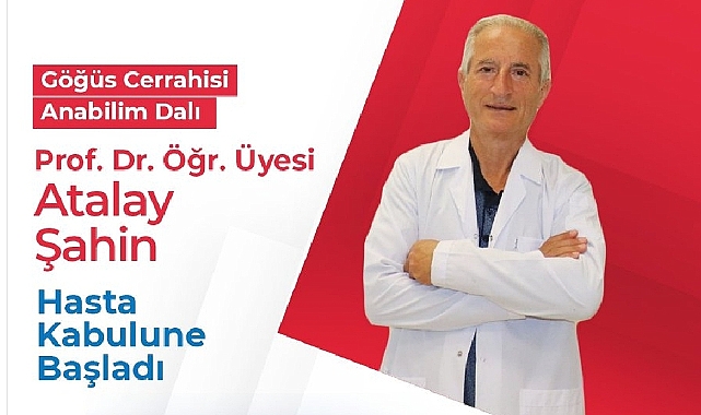Prof. Dr. Atalay Şahin, Harran Tıp’ta Hasta Kabulüne Başladı