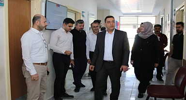 Sağlık Müdürü Solmaz Mesaiye Bozova’da Başladı