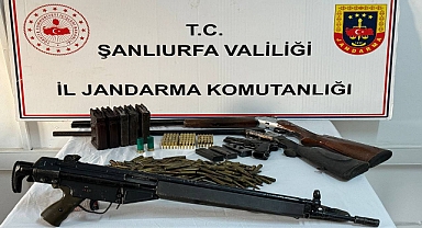 Siverek İlçesinde Çok Sayıda Silah Ele Geçirildi! 