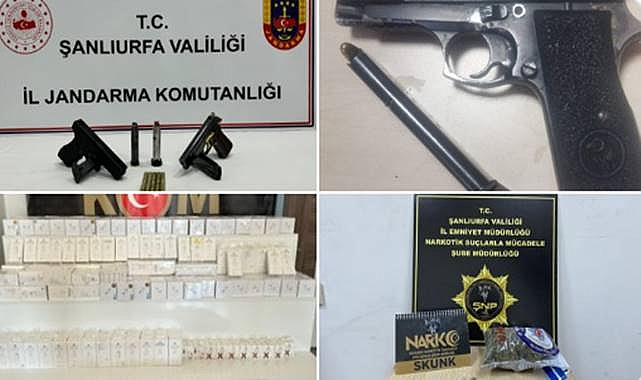 Siverek'te Narkotik Denetim! Ele Geçirilenler Şaşırttı 