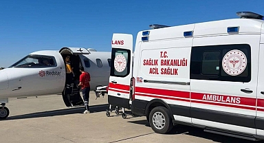Urfa’da İbrahim Bebek İçin Uçak Ambulans Havalandı 