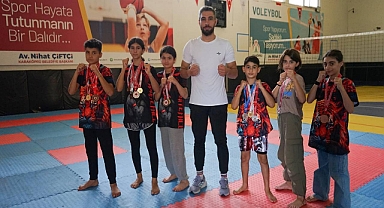 Urfalı Küçük Sporcular Türkiye Şampiyonasından Madalyalarla Döndü