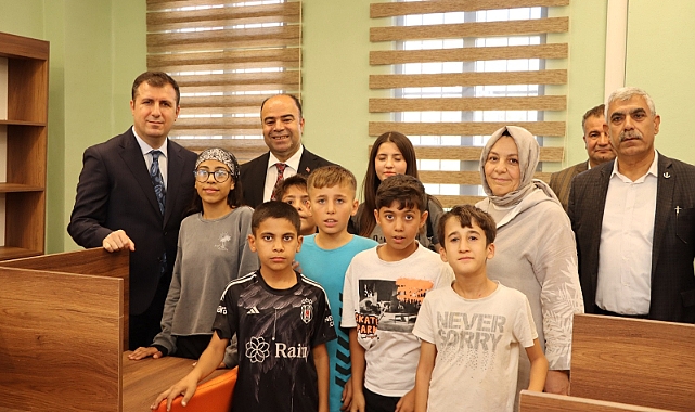 Karaköprü'de Okuma Evi Hizmete Girdi