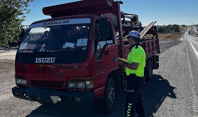 Şanlıurfa’da 120 Araç Sürücüne Para Cezası Kesildi 