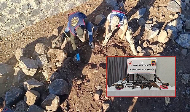 Şanlıurfa’da 6 Adrese Baskın! Cephanelik Ele Geçirildi