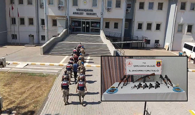 Urfa’da 24 Adrese Operasyon! 27 Gözaltı 