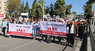 Urfa'da 3-4 Ekim Dünya Yürüyüş Günü Etkinliği Düzenlendi