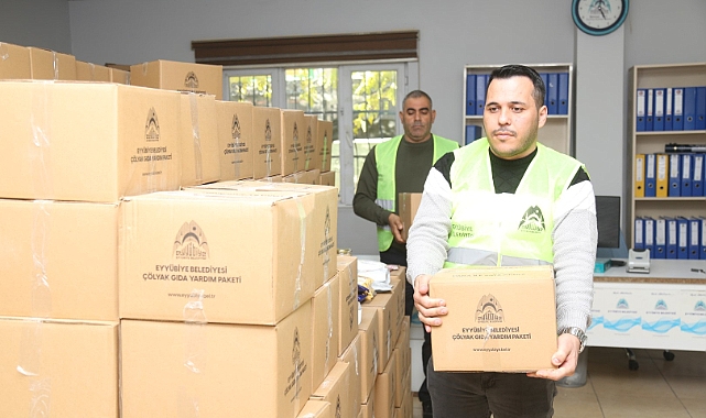 Eyyübiye Belediyesi Çölyak Hastalarına Desteğe Devam Ediyor