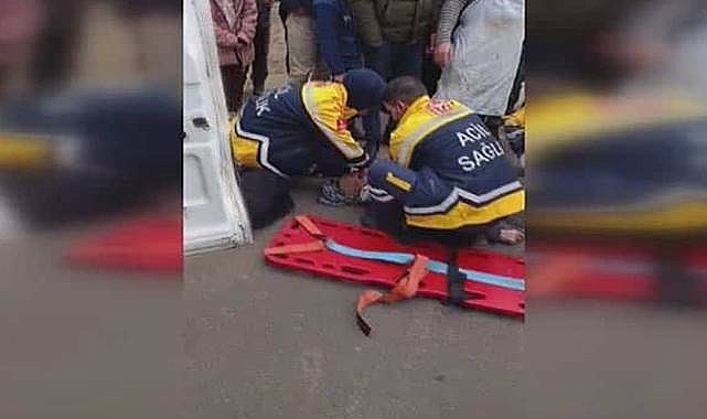 Urfa’da Yolun Karşısına Geçmek İsteyen Şahsa Araç Çarptı!