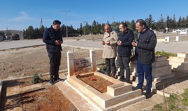 Göbeklitepe Gazeteciler ve Yazarlar Cemiyeti, Vefat Eden Gazetecileri Kabrinde Ziyaret Etti